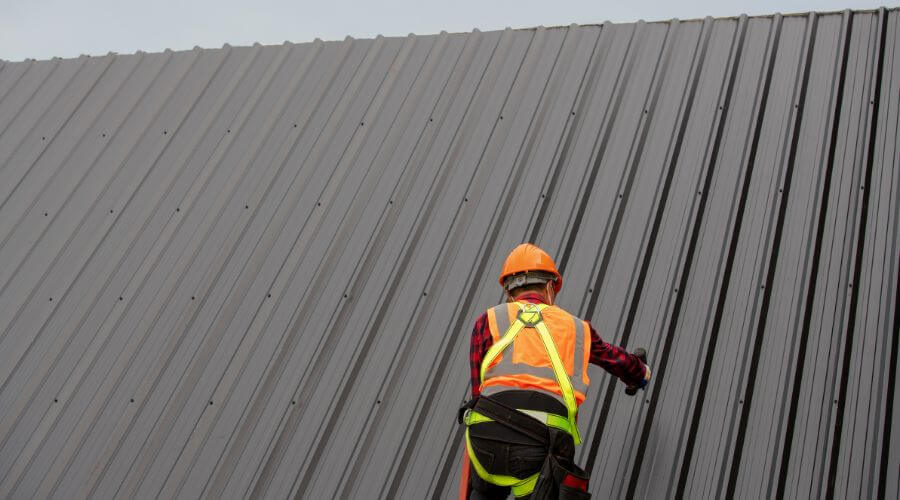 Professional metal roof installation services in Thaxton, VA